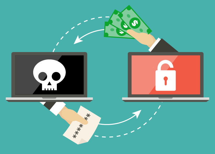 attacco ransomware